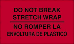 Tape Logic - 5" Long, Fluorescent Red Paper Shipping Label - For Multi-Use - Best Tool & Supply