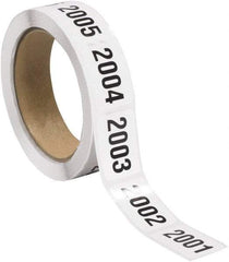 Tape Logic - 1-1/2" Long, Black/White Paper Inventory Labels - For Multi-Use - Best Tool & Supply