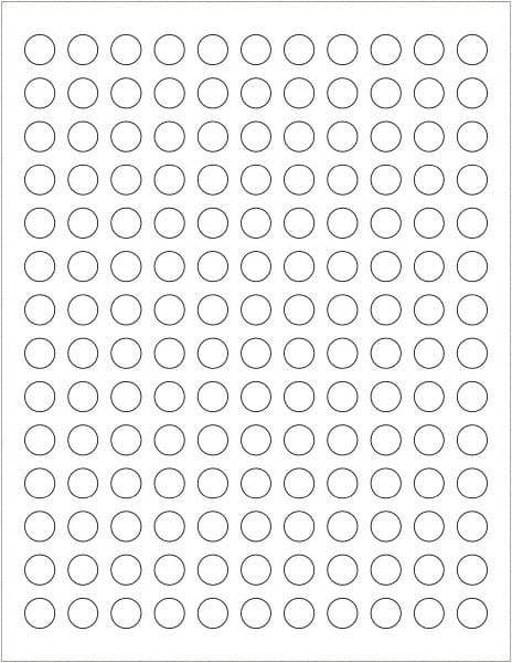 Tape Logic - 1/2" Long, White Paper Laser Label - For Laser Printers - Best Tool & Supply