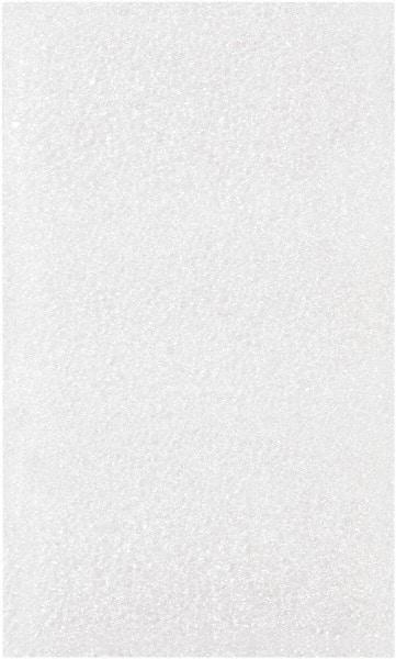 Made in USA - 3 x 5", Flush Cut Foam Pouches - White - Best Tool & Supply