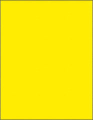 Tape Logic - 11" Long, Fluorescent Yellow Paper Laser Label - For Laser Printers - Best Tool & Supply