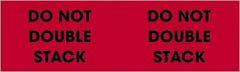 Tape Logic - 10" Long, Fluorescent Red Paper Shipping Label - For Multi-Use - Best Tool & Supply