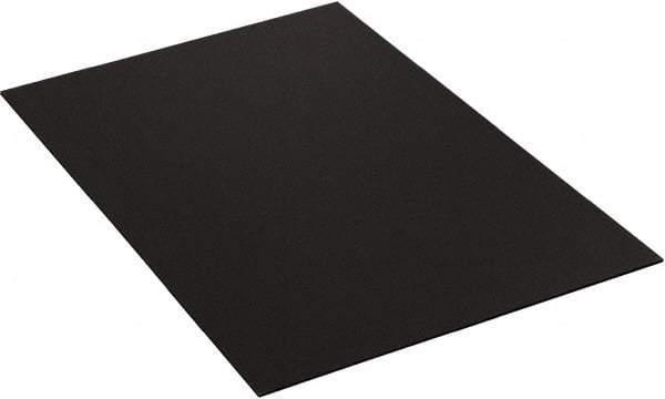 Made in USA - 48" Long x 40" Wide Plastic Sheet - Black - Best Tool & Supply