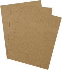 Made in USA - 11" Long x 8-1/2" Wide Chipboard Pad - Kraft - Best Tool & Supply