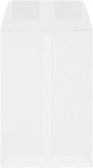 Made in USA - 9" Long x 6" Wide Gummed Flap Plain White Envelope - White - Best Tool & Supply