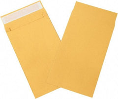 Made in USA - 15" Long x 10" Wide Peel-Off Self-Seal Natural Kraft Envelope - Kraft - Best Tool & Supply