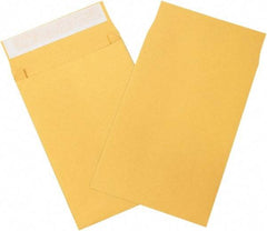 Made in USA - 13" Long x 10" Wide Peel-Off Self-Seal Natural Kraft Envelope - Kraft - Best Tool & Supply