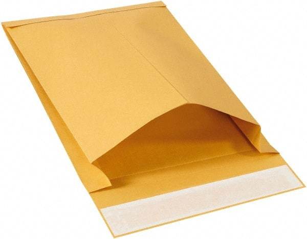 Made in USA - 13" Long x 9-1/2" Wide Peel-Off Self-Seal Natural Kraft Envelope - Kraft - Best Tool & Supply