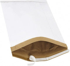 Made in USA - 19" Long x 12-1/2" Wide Peel-Off Self-Seal Padded Mailer - White - Best Tool & Supply