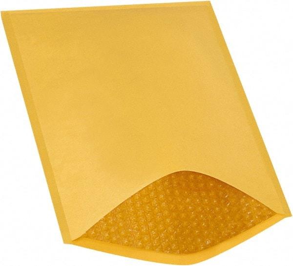 Made in USA - 16" Long x 10-1/2" Wide Regular Bubble Mailer - Kraft - Best Tool & Supply