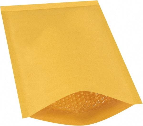 Made in USA - 14-1/2" Long x 9-1/2" Wide Regular Bubble Mailer - Kraft - Best Tool & Supply