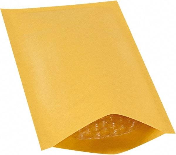 Made in USA - 10" Long x 5" Wide Regular Bubble Mailer - Kraft - Best Tool & Supply