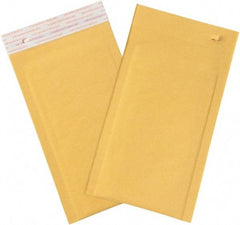 Value Collection - 8" Long x 4" Wide Peel-Off Self-Seal Bubble Mailer - Kraft - Best Tool & Supply