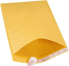 Made in USA - 20" Long x 14-1/4" Wide Peel-Off Self-Seal Bubble Mailer - Kraft - Best Tool & Supply