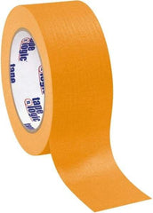 Tape Logic - 2" Wide x 60 Yd Long Orange Crepe Paper Masking Tape - 4.9 mil Thick - Best Tool & Supply