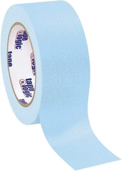 Tape Logic - 2" Wide x 60 Yd Long Blue Crepe Paper Masking Tape - 4.9 mil Thick - Best Tool & Supply