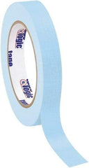 Tape Logic - 3/4" Wide x 60 Yd Long Blue Crepe Paper Masking Tape - 4.9 mil Thick - Best Tool & Supply