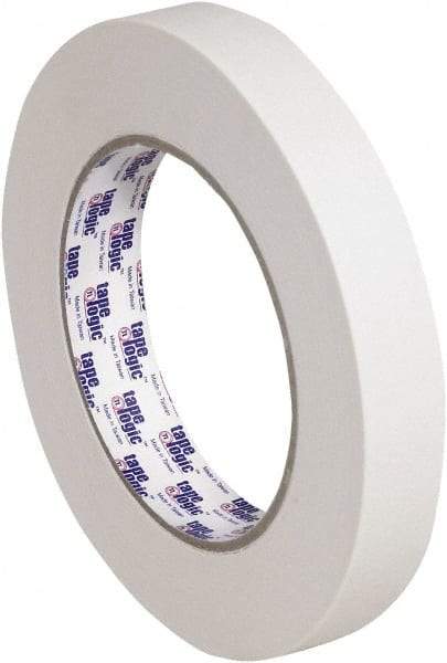 Tape Logic - 3/4" Wide x 60 Yd Long Tan Crepe Paper Masking Tape - 6.1 mil Thick - Best Tool & Supply