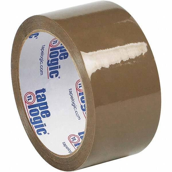 Tape Logic - 2" x 55 Yd Tan Rubber Adhesive Packaging Tape - Polypropylene Film Backing, 1.9 mil Thick, 22 Lb Tensile Strength - Best Tool & Supply