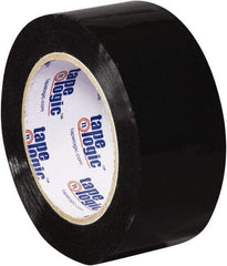 Tape Logic - 2" x 110 Yd Black Acrylic Adhesive Packaging Tape - Polypropylene Film Backing, 2.2 mil Thick, 21.4 Lb Tensile Strength - Best Tool & Supply