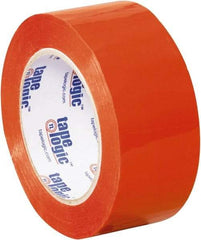 Tape Logic - 2" x 110 Yd Orange Acrylic Adhesive Packaging Tape - Polypropylene Film Backing, 2.2 mil Thick, 21.4 Lb Tensile Strength - Best Tool & Supply