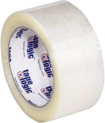 Tape Logic - 2" x 110 Yd Clear Hot Melt Adhesive Packaging Tape - Polypropylene Film Backing, 2.2 mil Thick - Best Tool & Supply