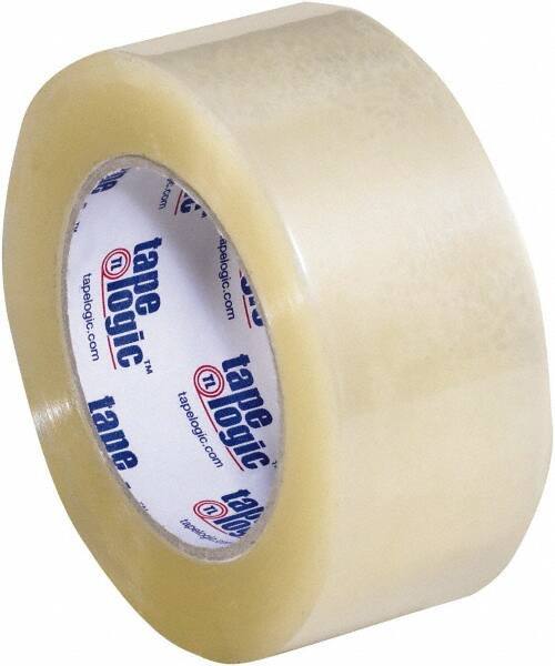 Tape Logic - 2" x 110 Yd Clear Acrylic Adhesive Packaging Tape - Polypropylene Film Backing, 2.6 mil Thick, 24.7 Lb Tensile Strength - Best Tool & Supply