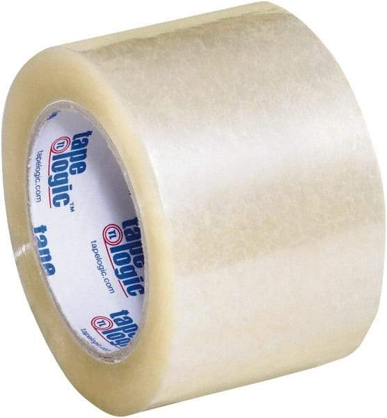 Tape Logic - 3" x 110 Yd Clear Acrylic Adhesive Packaging Tape - Polypropylene Film Backing, 2 mil Thick, 20 Lb Tensile Strength - Best Tool & Supply