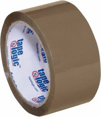 Tape Logic - 2" x 55 Yd Tan Acrylic Adhesive Packaging Tape - Polypropylene Film Backing, 2 mil Thick, 20 Lb Tensile Strength - Best Tool & Supply