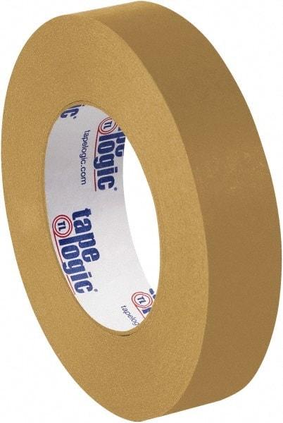 Tape Logic - 1" x 60 Yd Brown Rubber Adhesive Packaging Tape - Paper Backing, 7 mil Thick - Best Tool & Supply