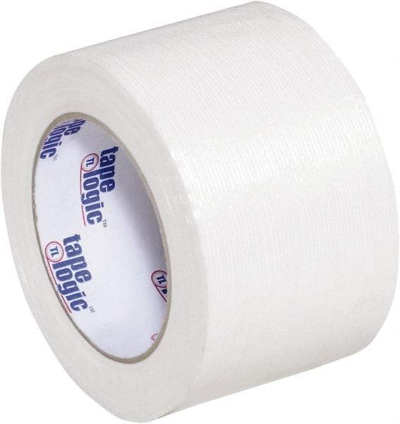 Tape Logic - 3" x 60 Yd Clear Hot Melt Adhesive Strapping Tape - Polypropylene Film Backing, 4.3 mil Thick, 156 Lb Tensile Strength - Best Tool & Supply