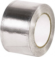 Made in USA - 3" x 60 Yds Silver Foil Tape - 5 mil, Acrylic Adhesive, Aluminum Foil Backing - Best Tool & Supply