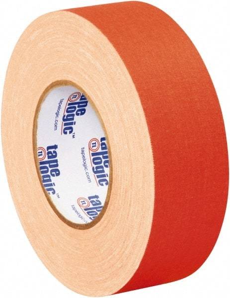 Tape Logic - 2" x 50 Yds Fluorescent Orange Gaffers Tape - 11 mil, Rubber Adhesive - Best Tool & Supply