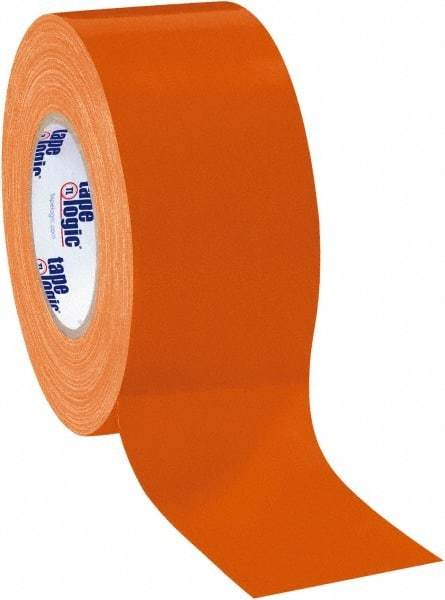 Tape Logic - 3" x 60 Yds Orange Duct Tape - 10 mil, Rubber Adhesive - Best Tool & Supply