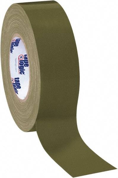 Tape Logic - 2" x 60 Yds Olive Green Duct Tape - 10 mil, Rubber Adhesive - Best Tool & Supply