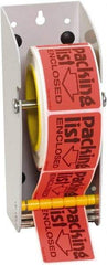 Tape Logic - 3" Long, White Metal Label Dispensers - For Multi-Use - Best Tool & Supply