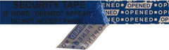 Tape Logic - 2,160" Long, Blue Security Tape - For Multi-Use - Best Tool & Supply