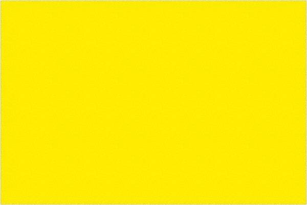 Tape Logic - 3" Long, Fluorescent Yellow Paper Inventory Labels - For Multi-Use - Best Tool & Supply