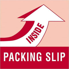 Tape Logic - 4" Long, Red/White Paper Shipping Label - For Multi-Use - Best Tool & Supply