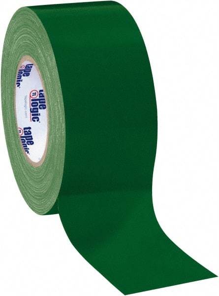 Tape Logic - 3" x 60 Yds Green Duct Tape - 10 mil, Rubber Adhesive - Best Tool & Supply