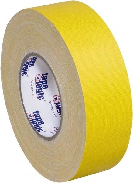 Tape Logic - 2" x 60 Yds Yellow Gaffers Tape - 11 mil, Rubber Adhesive - Best Tool & Supply