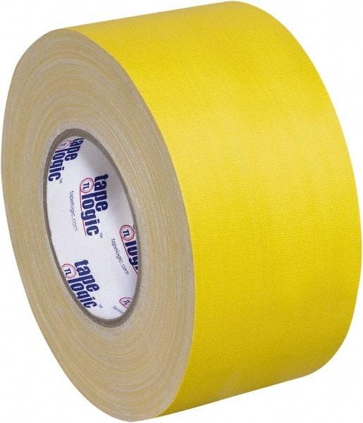 Tape Logic - 4" x 60 Yds Yellow Gaffers Tape - 11 mil, Rubber Adhesive - Best Tool & Supply