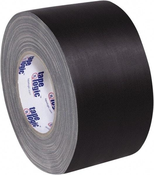 Tape Logic - 4" x 60 Yds Black Gaffers Tape - 11 mil, Rubber Adhesive - Best Tool & Supply