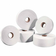 Tape Logic - 2" x 200 Yd White Water Activated Adhesive Packaging Tape - Paper Backing, 5 mil Thick - Best Tool & Supply