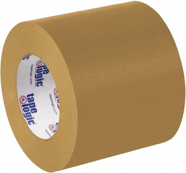 Tape Logic - 4" x 60 Yd Brown Rubber Adhesive Packaging Tape - Paper Backing, 7 mil Thick - Best Tool & Supply