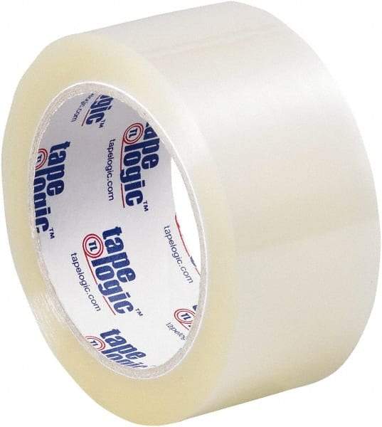 Tape Logic - 2" x 110 Yd Clear Acrylic Adhesive Packaging Tape - Polypropylene Film Backing, 1.6 mil Thick - Best Tool & Supply