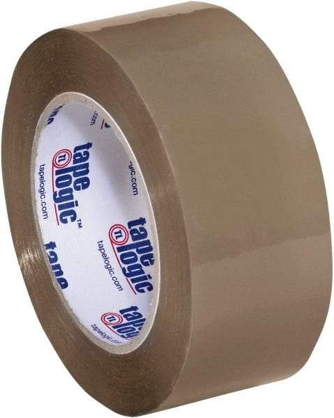 Tape Logic - 2" x 110 Yd Tan Acrylic Adhesive Packaging Tape - Polypropylene Film Backing, 2.6 mil Thick, 24.7 Lb Tensile Strength - Best Tool & Supply