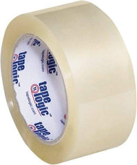 Tape Logic - 2" x 55 Yd Clear Acrylic Adhesive Packaging Tape - Polypropylene Film Backing, 3.5 mil Thick, 33.7 Lb Tensile Strength - Best Tool & Supply