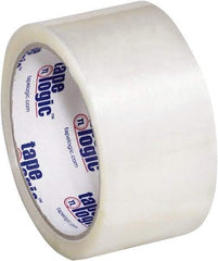 Tape Logic - 2" x 55 Yd Clear Hot Melt Adhesive Packaging Tape - Polypropylene Film Backing, 2.2 mil Thick - Best Tool & Supply