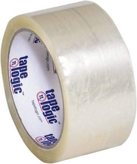 Tape Logic - 2" x 55 Yd Clear Hot Melt Adhesive Packaging Tape - Polypropylene Film Backing, 1.9 mil Thick, 22 Lb Tensile Strength - Best Tool & Supply